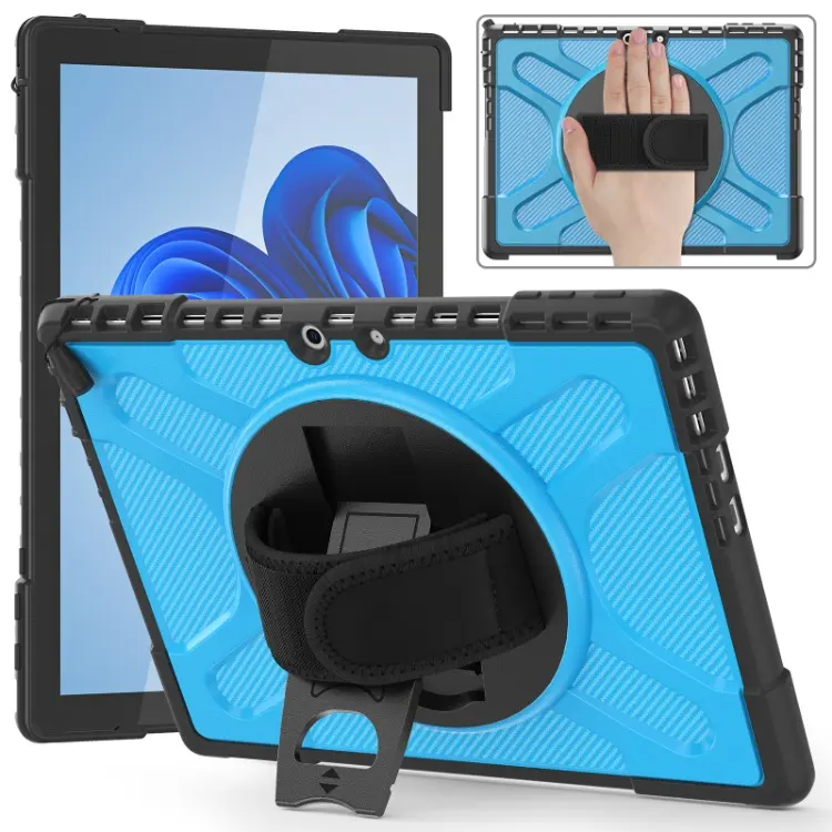 Rugged TPU Tablet Back Cover Case For Microsoft Surface 13” Pro 9 Case Cover With 360 Rotating Stand
