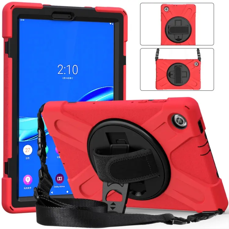 Shockproof Rugged Silicone Protective Case Cover For Lenovo Tab M10 HD X306 2020 10.1" Tablet Cases