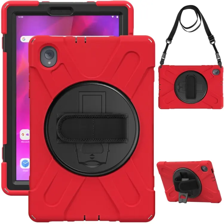 Shockproof Rugged Premium Tablet Cover Case For Lenovo Tab M10 FHD Plus 10.3 k10 tb-x606f Trending Cover