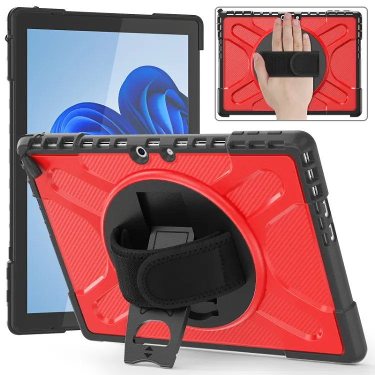 Rugged TPU Tablet Back Cover Case For Microsoft Surface 13” Pro 9 Case Cover With 360 Rotating Stand