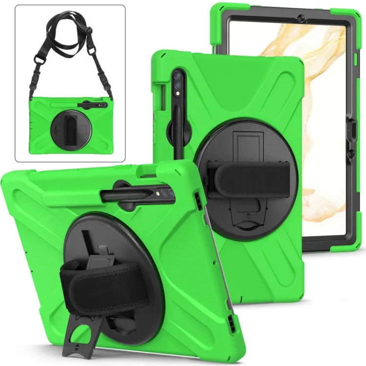 Heavy Duty Silicone Shockproof Tablet Cover Case For Samsung Galaxy Tab S7 S8 Case