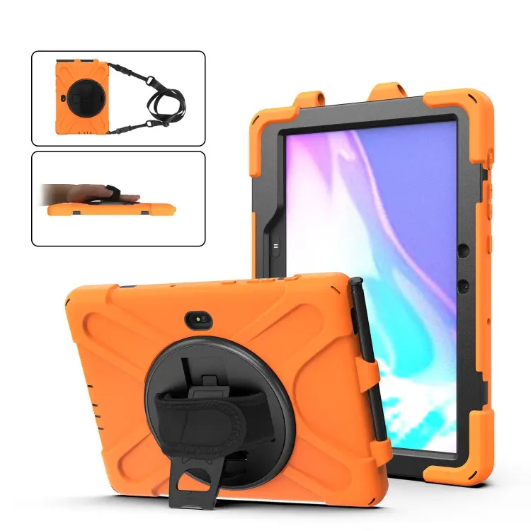 10.1 inch Shockproof Hard Silicone Heavy Duty Case For Samsung Galaxy Tab Active Pro Back Cover Case