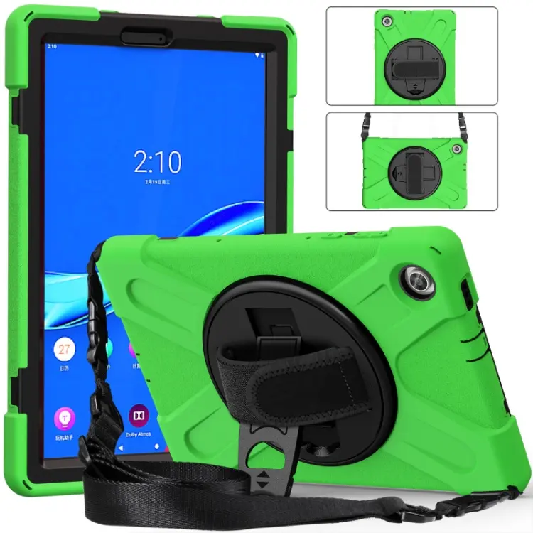 Shockproof Rugged Silicone Protective Case Cover For Lenovo Tab M10 HD X306 2020 10.1" Tablet Cases