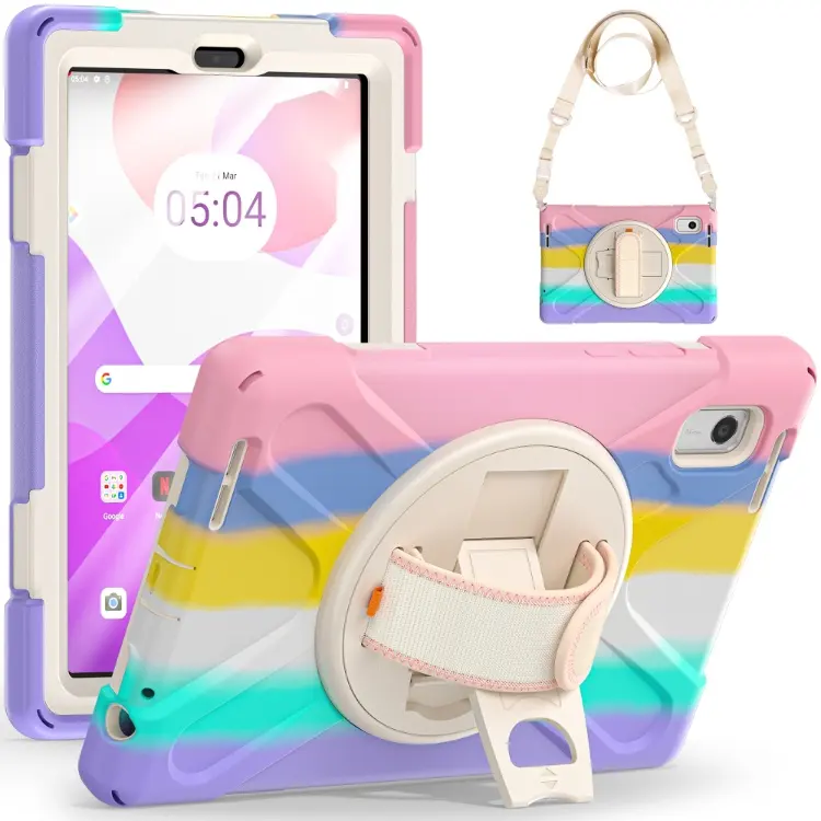 Full Protective Hybrid Silicone PC Tablet Case Cover For Lenovo Tab M9 TB-310U 2023 9 inch Case