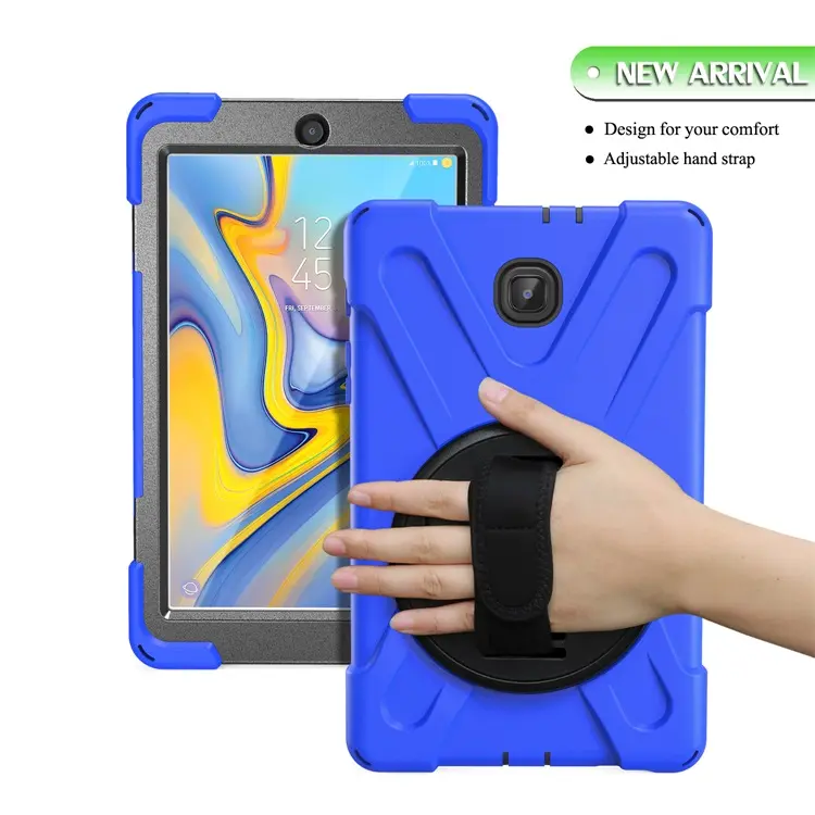 Silicone Hybrid Tablet Cover Rotary Case For Samsung Galaxy Tab A 10.5 2018 Back Cover Cases