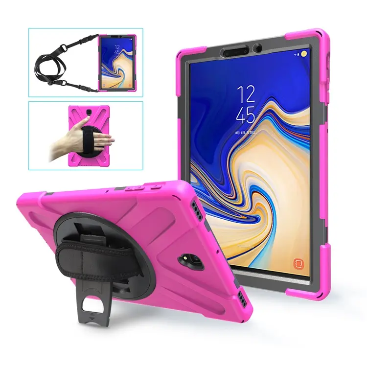 Rugged Shockproof Kids Tablet Cover Case For Samsung Galaxy Tab S4 10.5 2018 t830 t835 t837 Case Cover