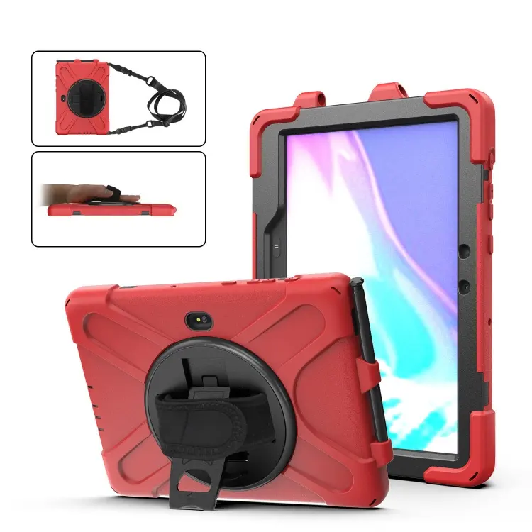 10.1 inch Shockproof Hard Silicone Heavy Duty Case For Samsung Galaxy Tab Active Pro Back Cover Case