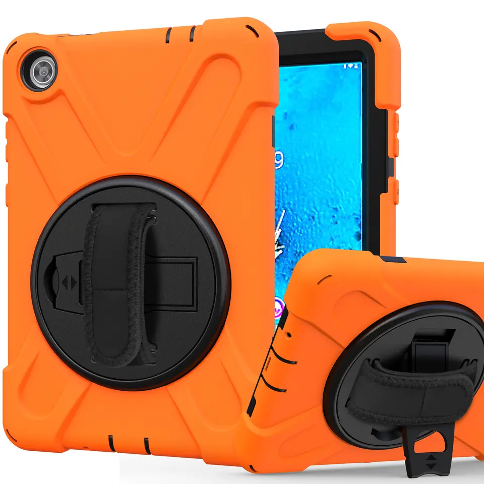 Case cover For Lenovo M8 2019 2021 TB-8505X 8505F 8506F tablet case with shoulder strap and hand strap