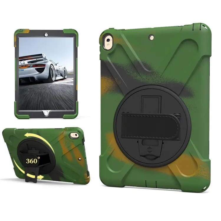 Silicone Heavy Duty Rugged Shockproof Tablet Protective Cover For Apple iPad Pro 10.5 air 3 2019 Case