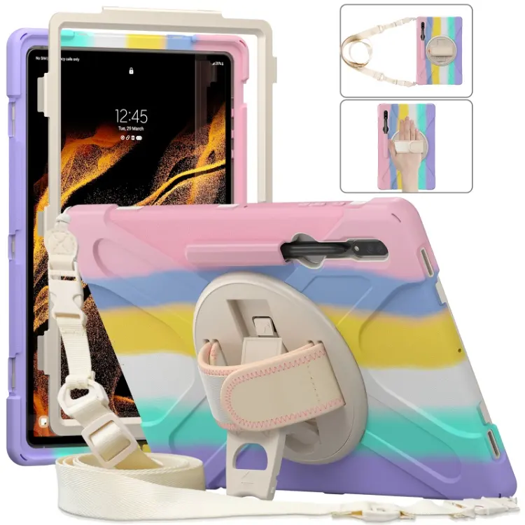 Silicone Shockproof Rugged Tablet Case For Samsung Galaxy Tab S8 Ultra Case X900 X960 14.6 inch Cover Case