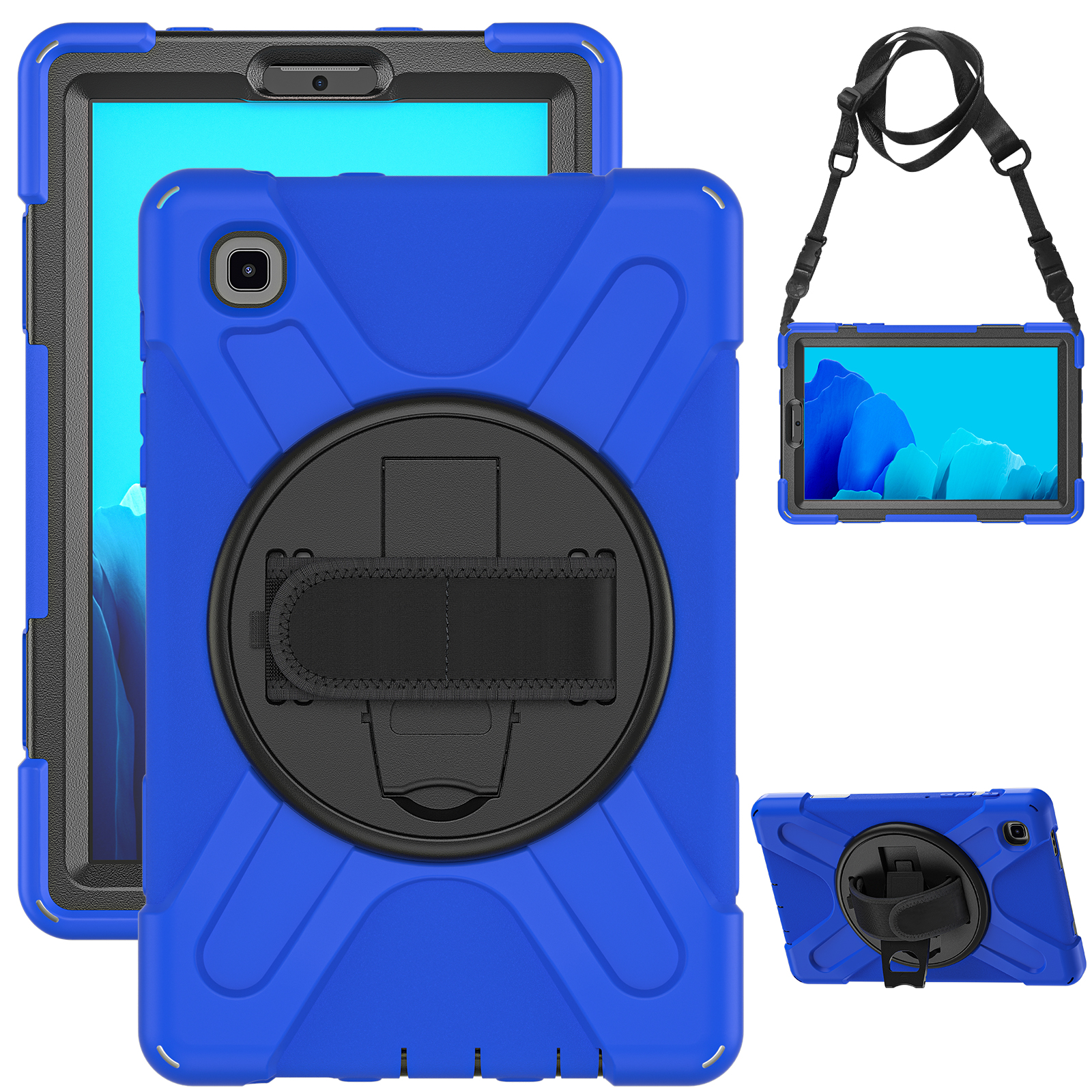 Rugged Silicone Case Back Cover For Samsung Galaxy Tab A7 lite 8.7 2021 sm-t220 Case 