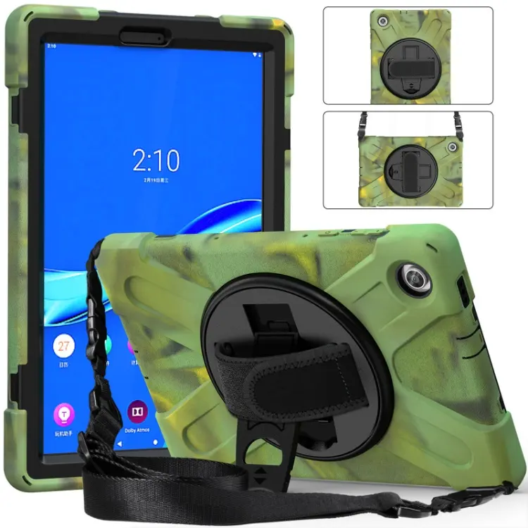 Shockproof Rugged Silicone Protective Case Cover For Lenovo Tab M10 HD X306 2020 10.1" Tablet Cases