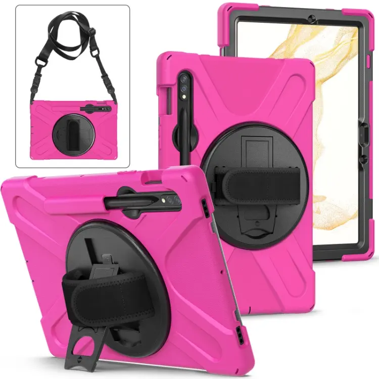 Heavy Duty Silicone Shockproof Tablet Cover Case For Samsung Galaxy Tab S7 S8 Case