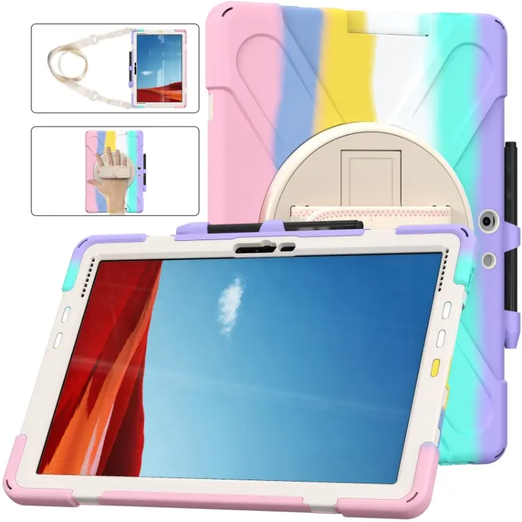 Silicone Rugged Shockproof Protective Tablet Cover Case For Microsoft Surface Pro X Cover Case