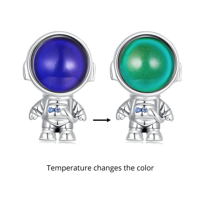 Astronaut Bead Temperature Changes Color Charm-isyoujewelry