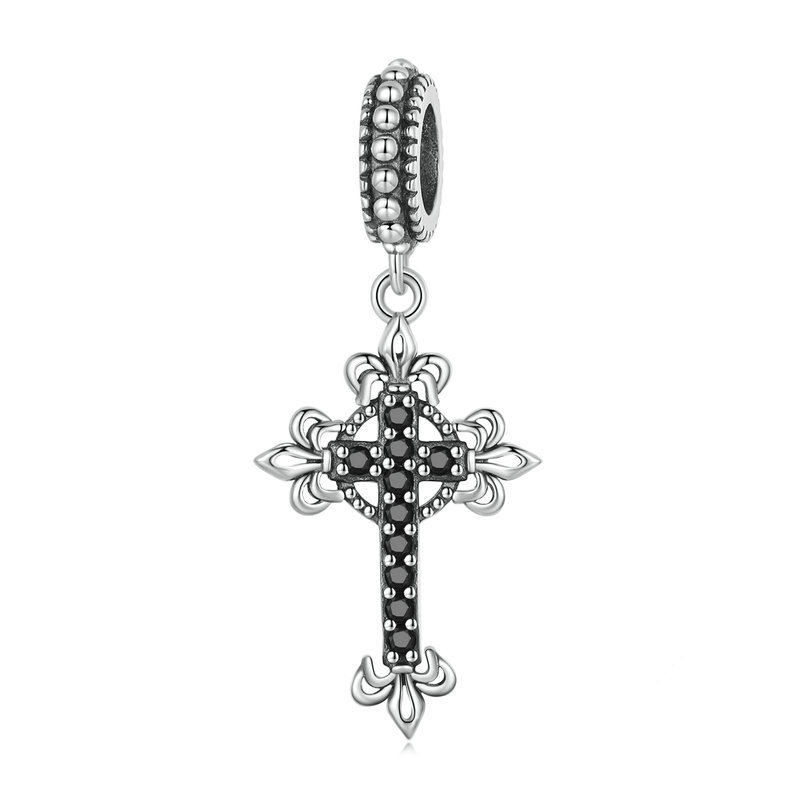 Inlay Cross Pendant Charm-isyoujewelry