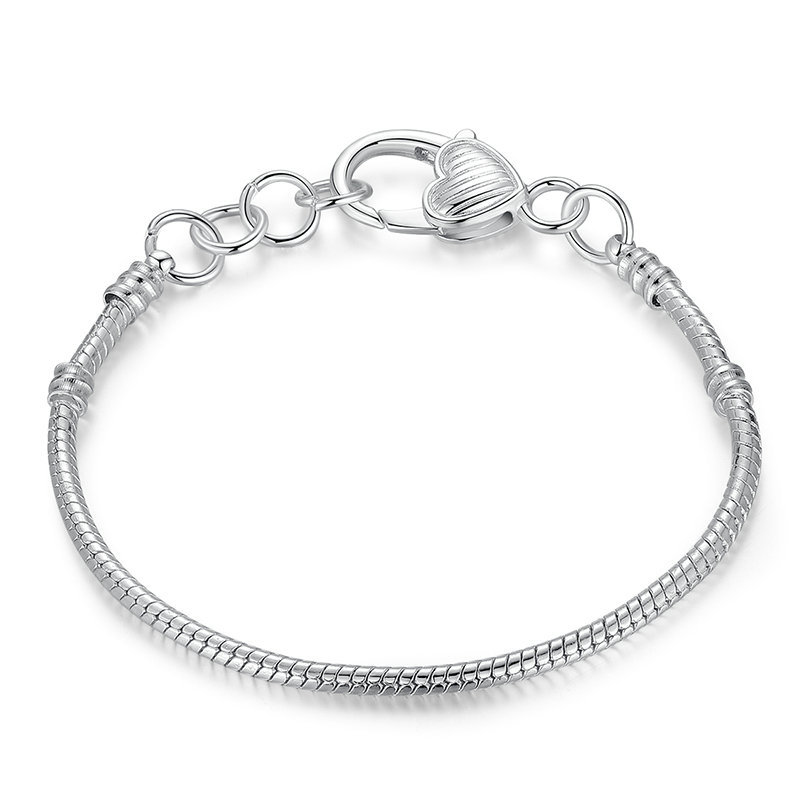 Heart-shaped Clasp Basic Bracelet-isyoujewelry