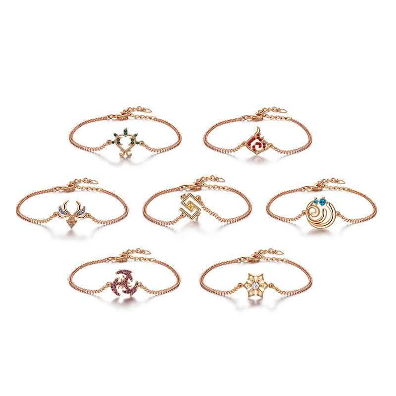 Genshin Gold Chain Bracelet-isyoujewelry