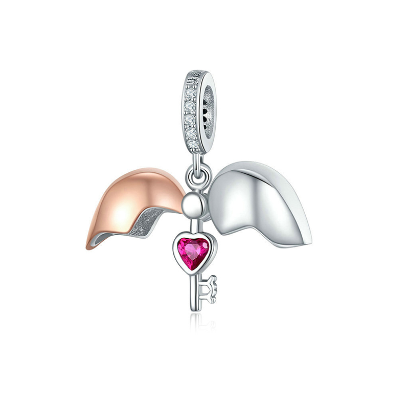 Openable Love Key Pendant Charm-isyoujewelry