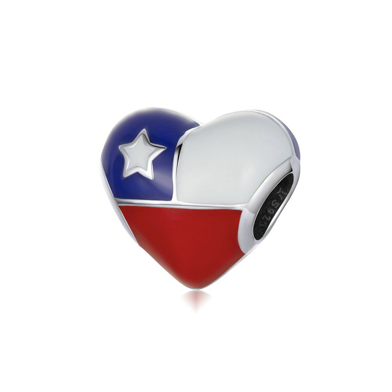 Flag-themed Bead Charm-isyoujewelry