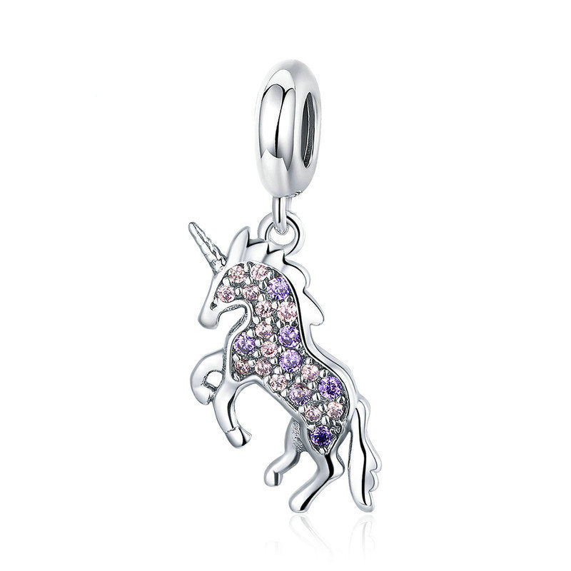 Unicorn Pendant Charm-isyoujewelry