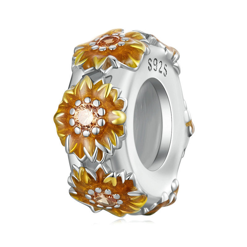 Sunflower Stopper Charm-isyoujewelry