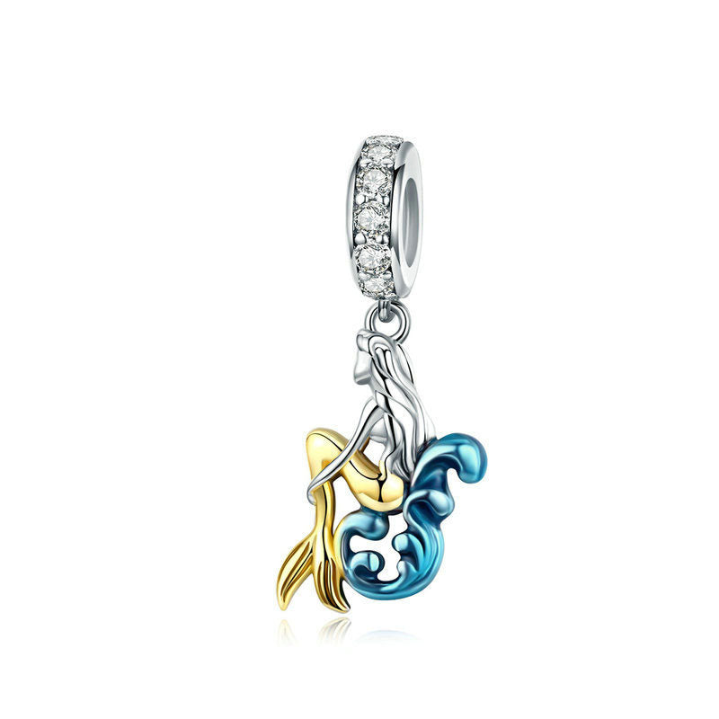 Mermaid Pendant Charm-isyoujewelry