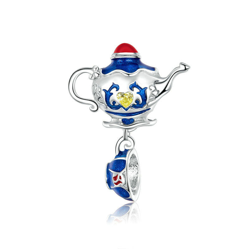 Magic Teapot & Cup Bead Charm-isyoujewelry