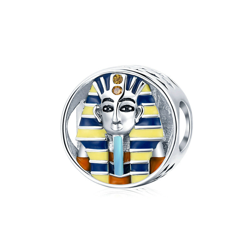 Egyptian Pharaoh Bead Charm-isyoujewelry