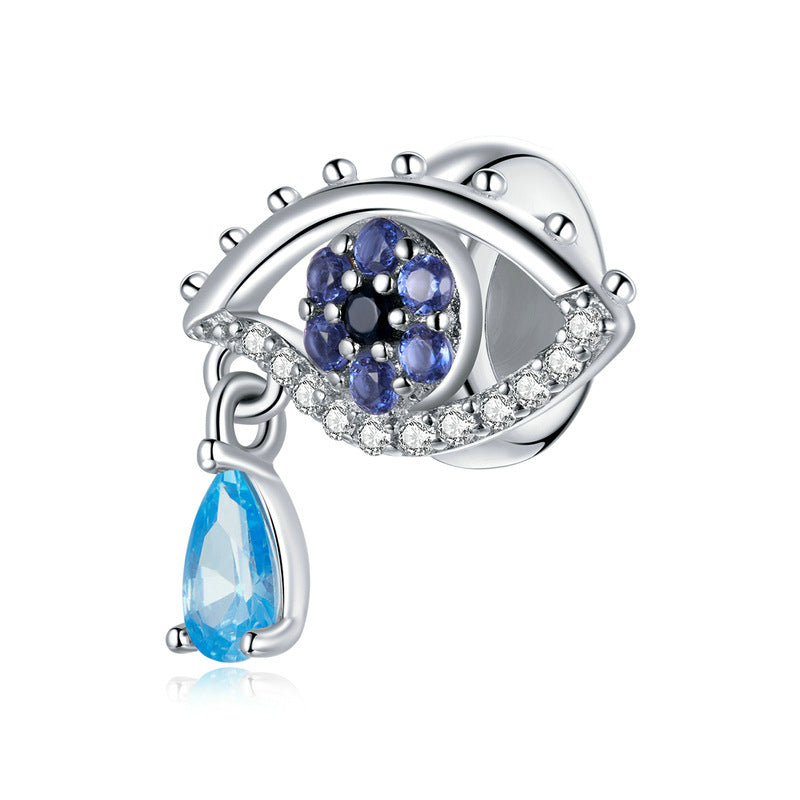 Blue Tears & Eye Bead Charm-isyoujewelry
