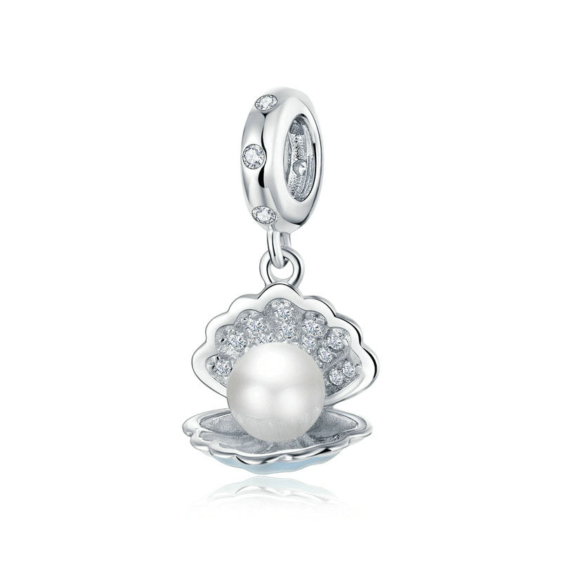 Shell Pearl Pendant Charm-isyoujewelry