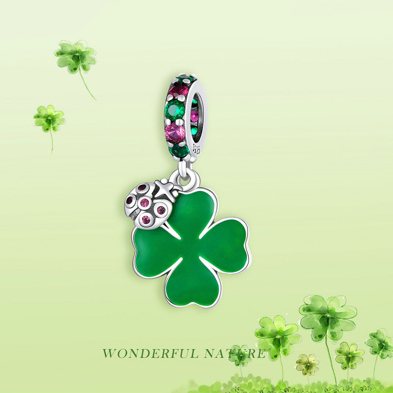 Four-leaf Clover Pendant Charm-isyoujewelry