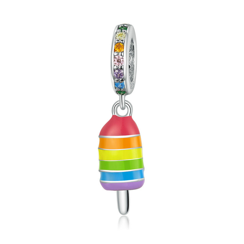 Popsicle Pendant Foodie style Charm IsyouJewelry