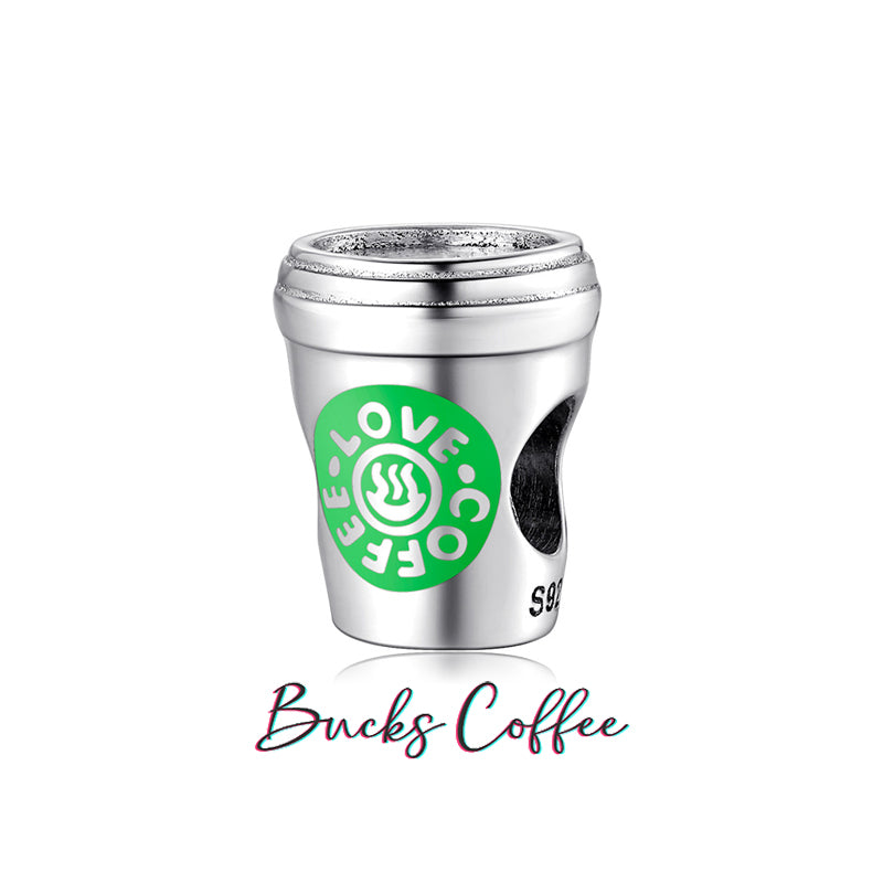 Bucks Coffee Bead Charm-isyoujewelry