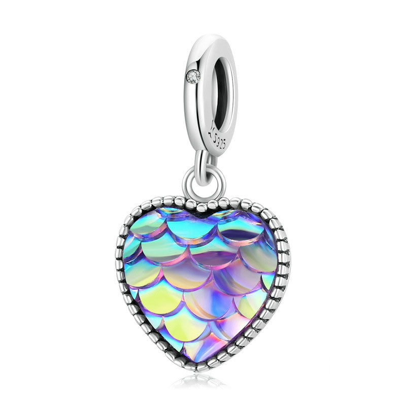 Fish Scale Pendant Charm-isyoujewelry