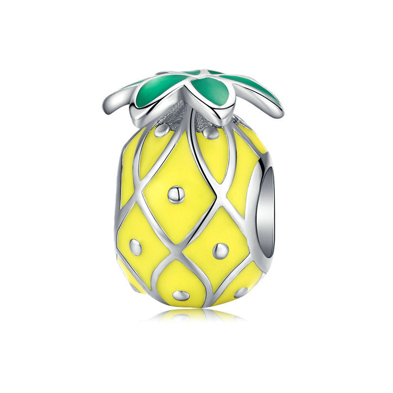 Pineapple Bead Foodie style Charm IsyouJewelry