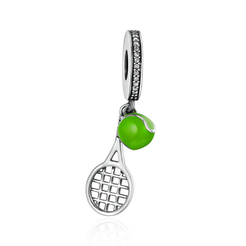 Tennis Ball Bead Charm-isyoujewelry