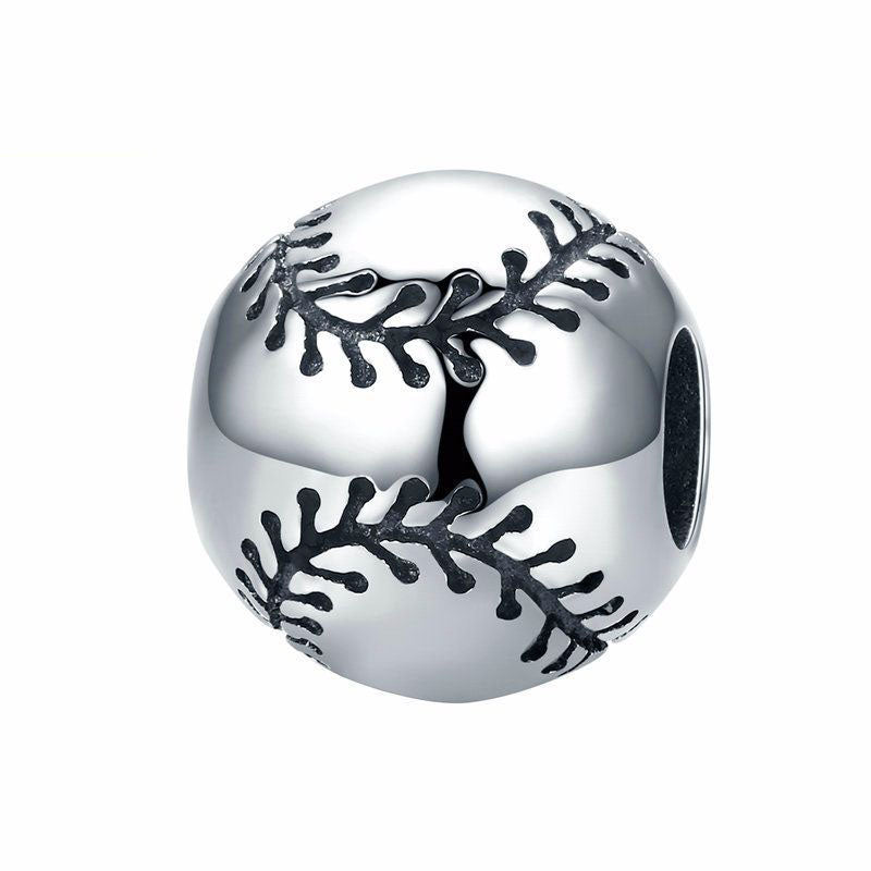 Baseball Bead Charm-isyoujewelry