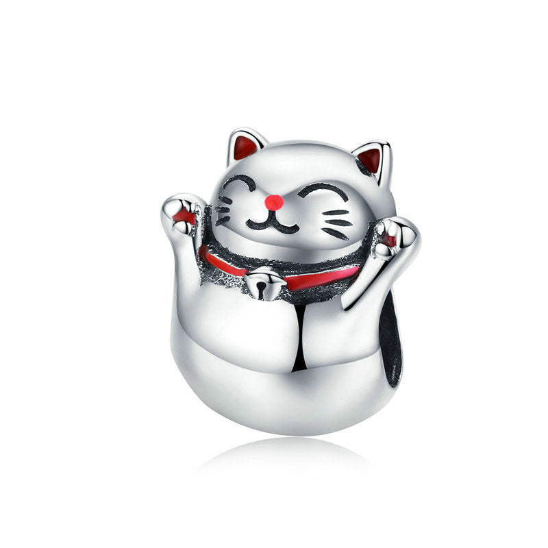 Lucky Cat Bead Cat Lover Charm IsyouJewelry