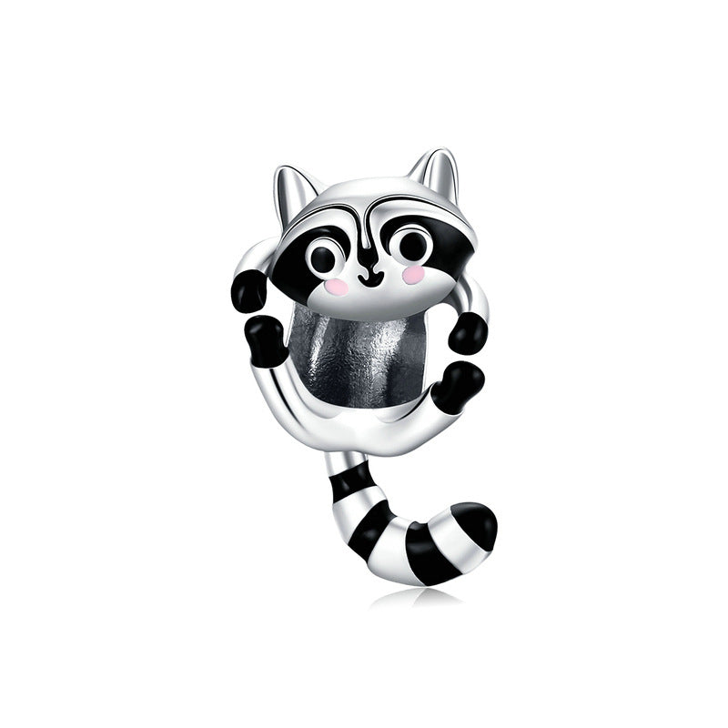 Striped Cat Bead Charm-isyoujewelry