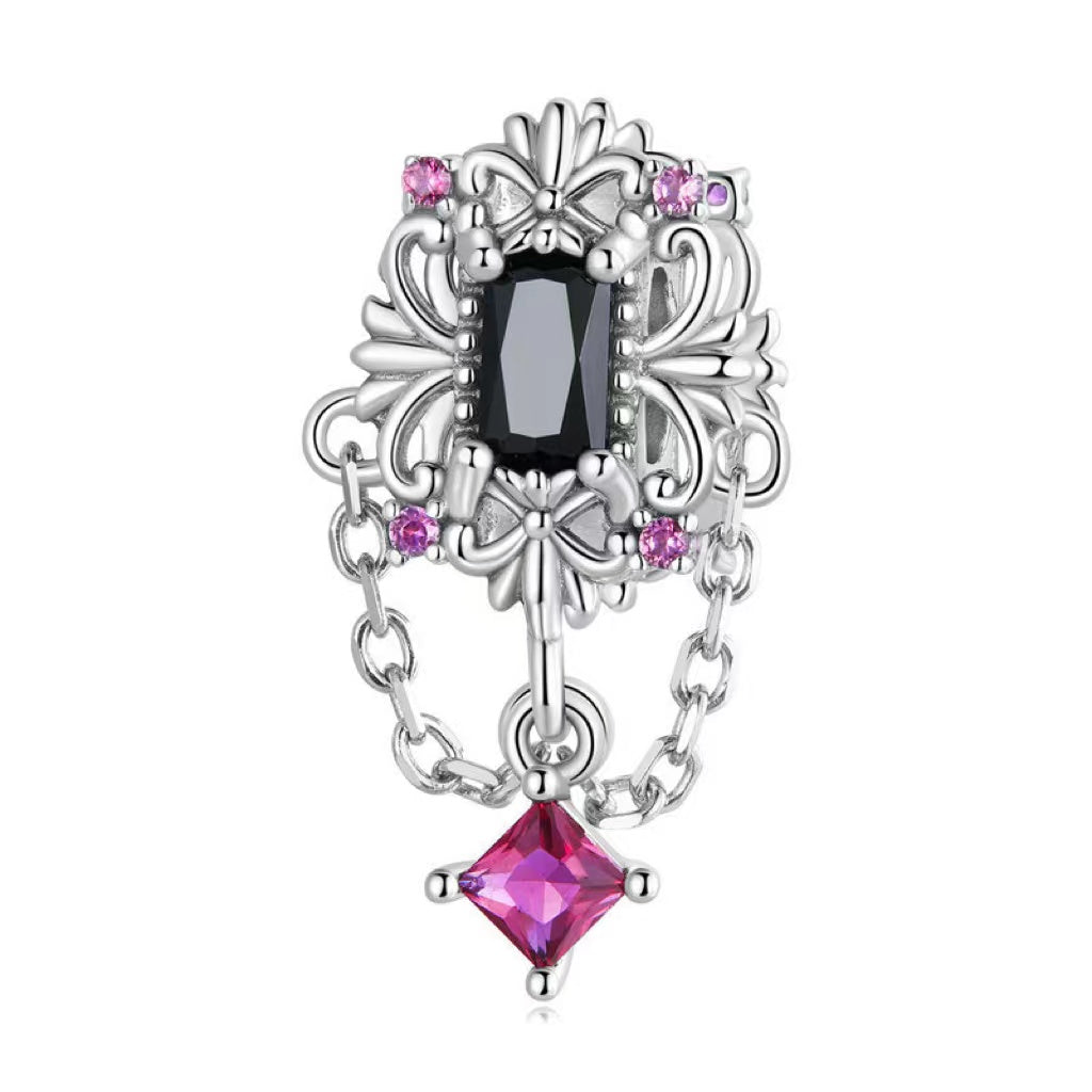 Gothic Iris Bead Charm-isyoujewelry