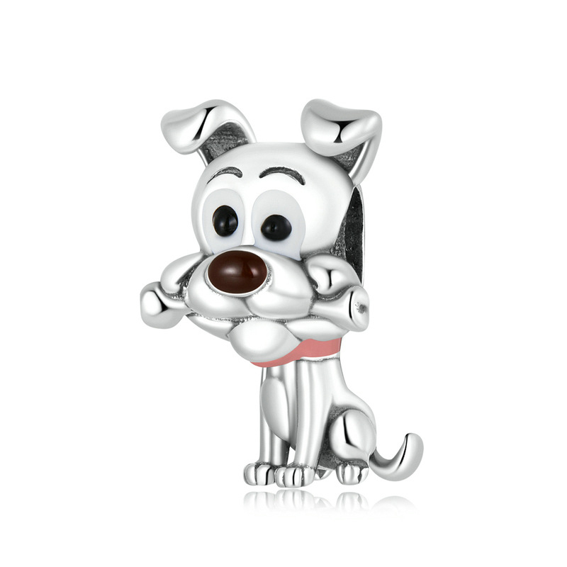 Cute Dog Bead Charm-isyoujewelry