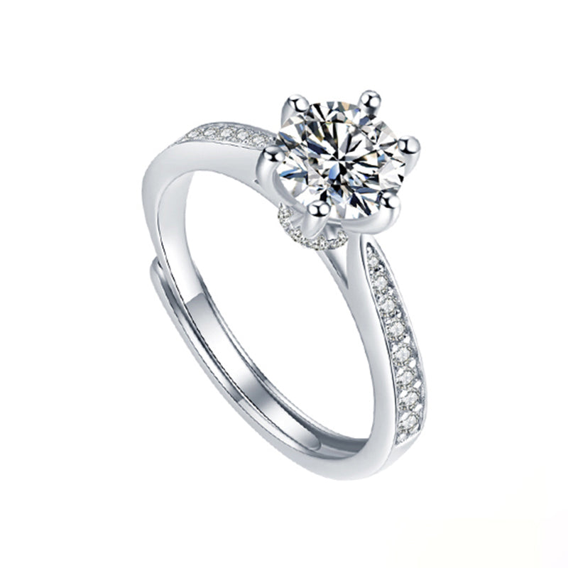 2ct Moissanite Engagement Ring Christmas Gift Spring New Series IsyouJewelry