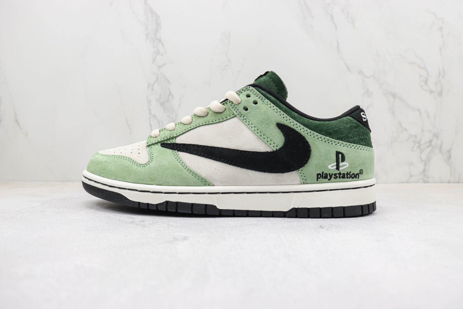 DUNK Barb Black Green Grass Green Black Barb Nike SB Dunk Low Item No.: CU1726 777