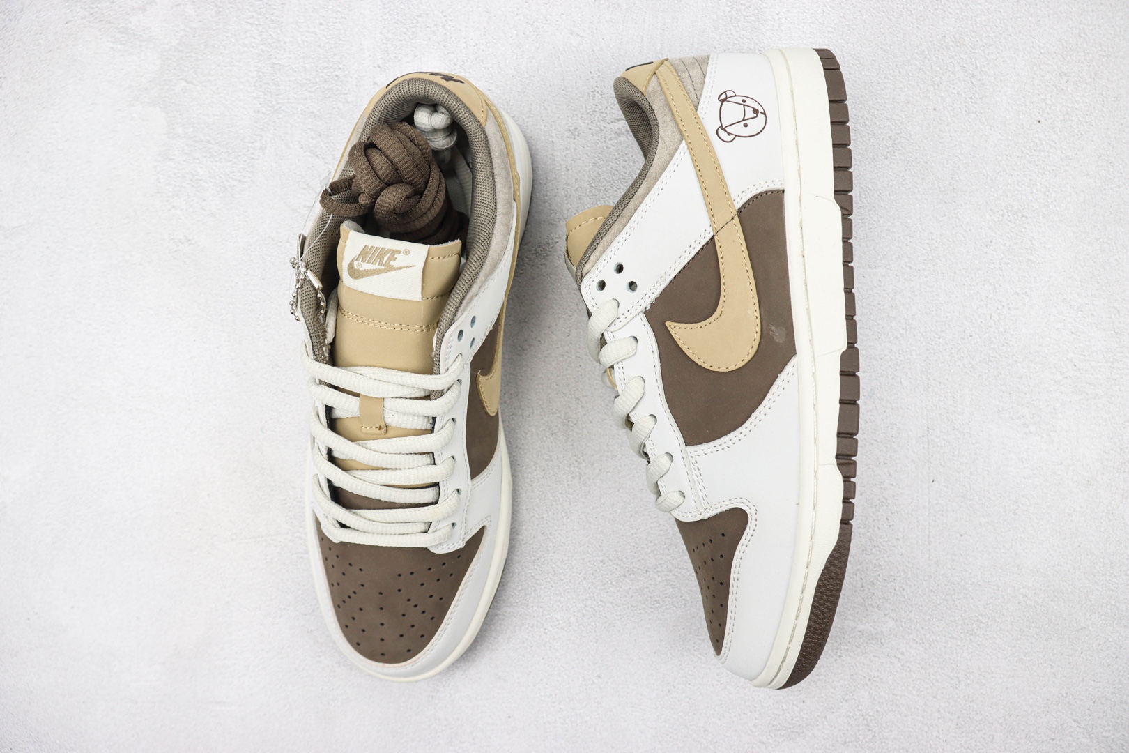 DUNK Otomo Katsuhiro Bear 🐻 Suede Mocha White White Brown Otomo Katsuhiro x NK SB Dunk Low "Steamboy OST" Item No.: LF0039 031