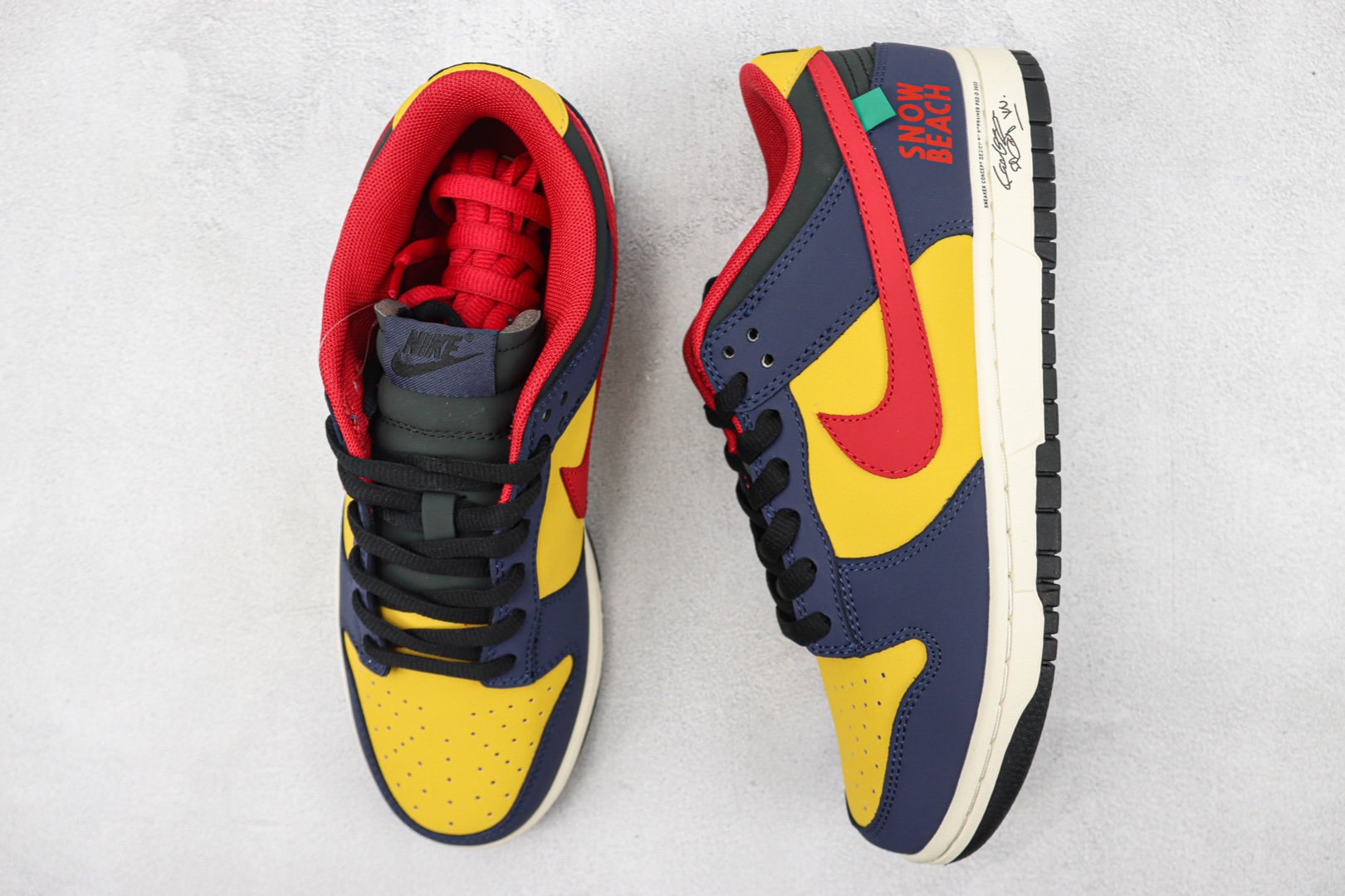 DUNK Otomo Keyang Blue Yellow Red Hook English Printing Snow Beach NIKE SB Dunk Low Sports Leisure Low Top Sneakers Item No.: KK6388 639