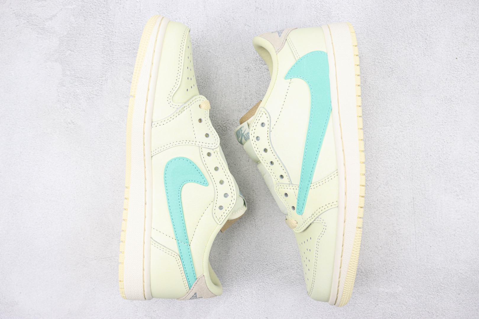 Joe 1 AJ1 low-top barb Tiffany joint Air Jordan 1 Low Jordan generation classic low-top culture all-match casual sports basketball shoes Item No.: CZ0790 100