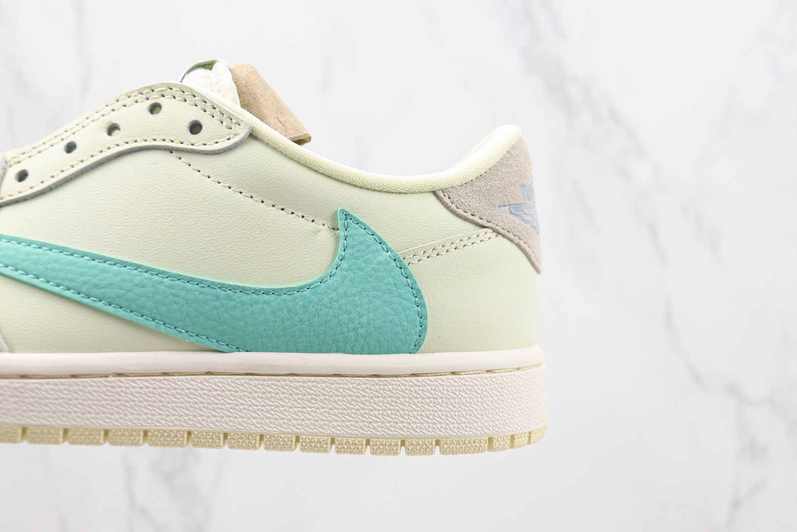 Joe 1 AJ1 low-top barb Tiffany joint Air Jordan 1 Low Jordan generation classic low-top culture all-match casual sports basketball shoes Item No.: CZ0790 100