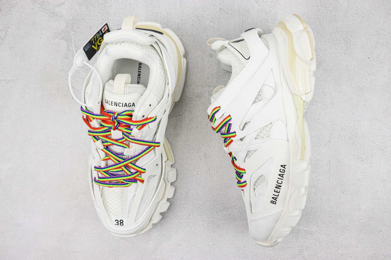 Balenciaga 3.0 three generations of outdoor concept shoes without lights BALENCIAGA Track Mule Clear Sole Sneakers 3.0