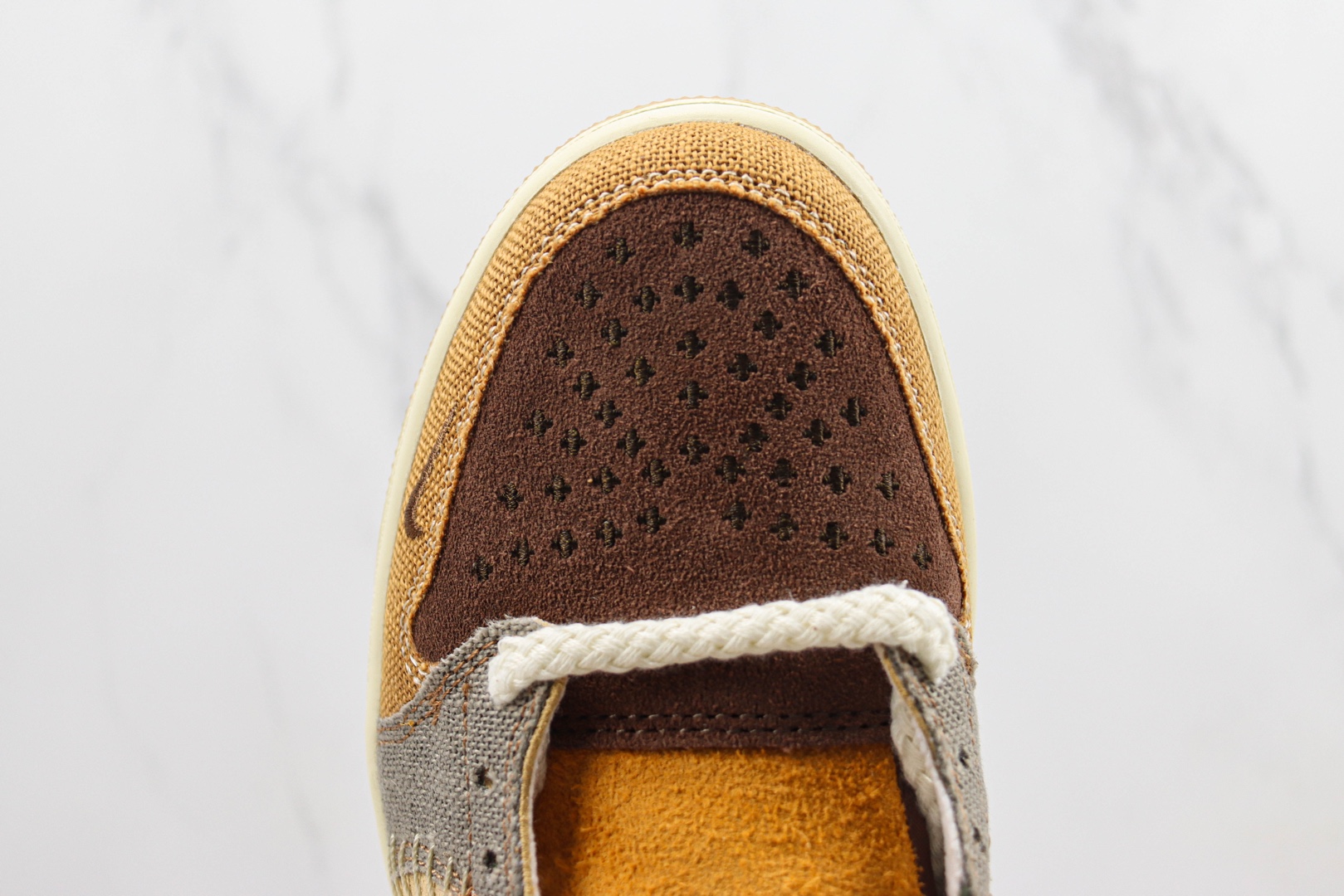 AJ1 Low Top Voodoo Doll Item No.: DZ7292-200 TNT Air Jordan 1 Low "Voodoo" AJ1 Joe 1 Retro Culture Casual Sneakers